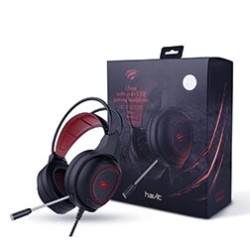 Havit H2011D Wired Black Gaming Headphone